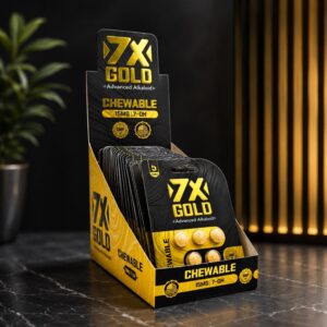 7X Gold 7-OH Chewable Tablets 15mg × 5ct