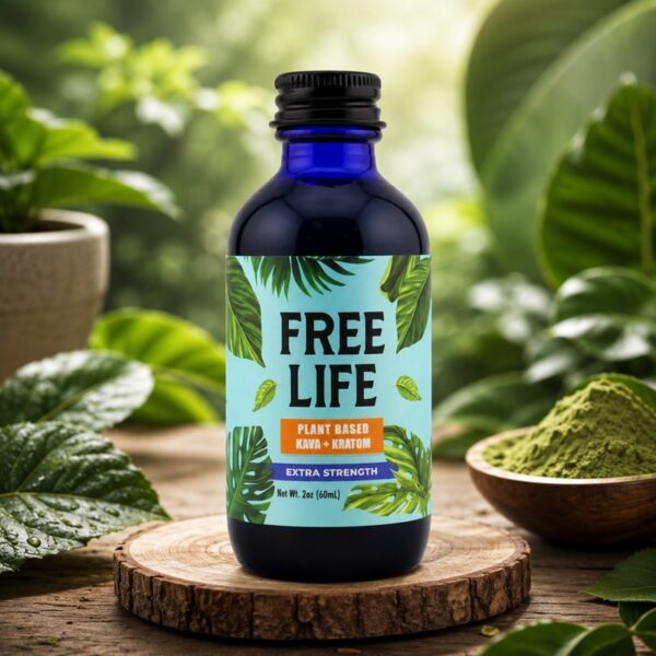 Free Life Extra Strength Kava + Kratom